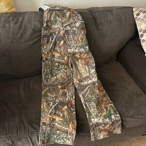 Boys Medium Cotton Camo overalls